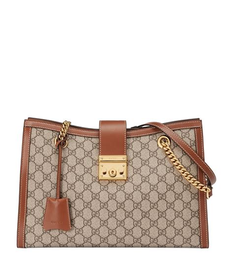 gucci medium padlock|gucci charmy shoulder bag.